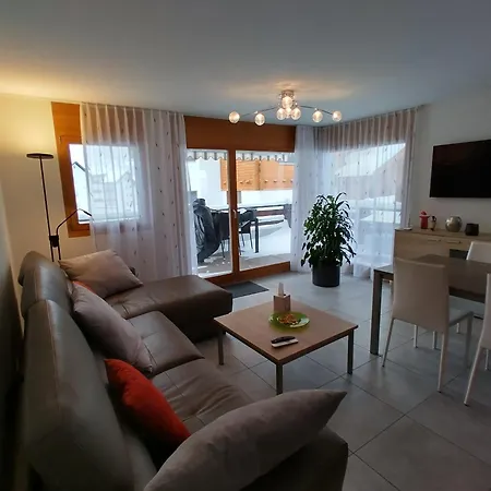 Athos 1 - Top-Angebot - Modern, Gross, Lichtdurchflutet Apartment Leukerbad