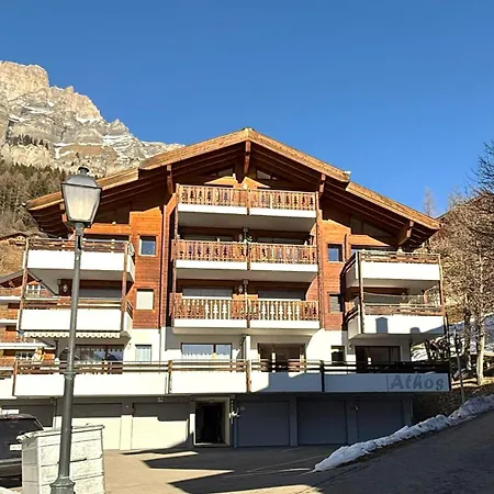 Athos 1 - Top-angebot - Modern, Gross, Lichtdurchflutet Apartman Leukerbad